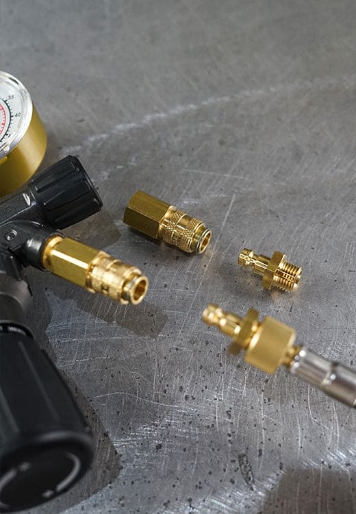 Raccord rapide à clic rapide pour tuyau de gaz 1/4