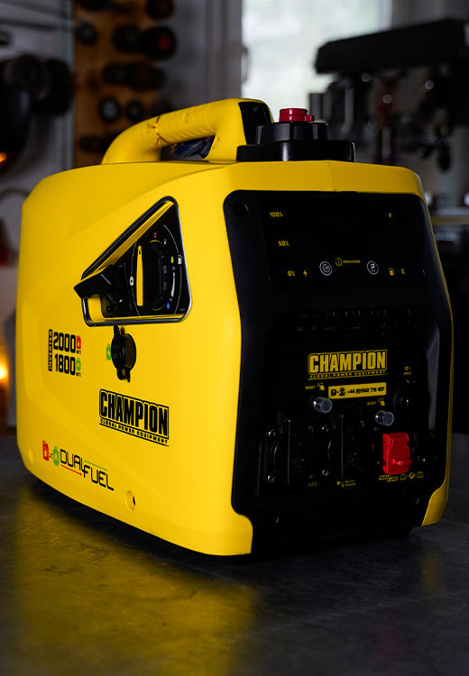 Generator* Champion* 2000 WATT PROPANE GAS-DUAL FUEL INVERTER Metalltec-Tools