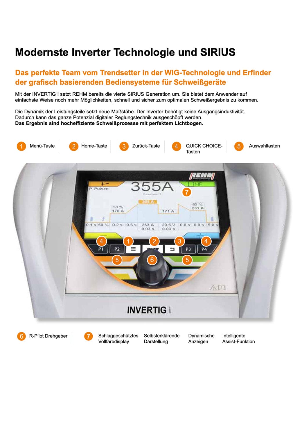 WIG Schweißgerät INVERTIG i 310 AC/DC HIGH kostenloser Versand