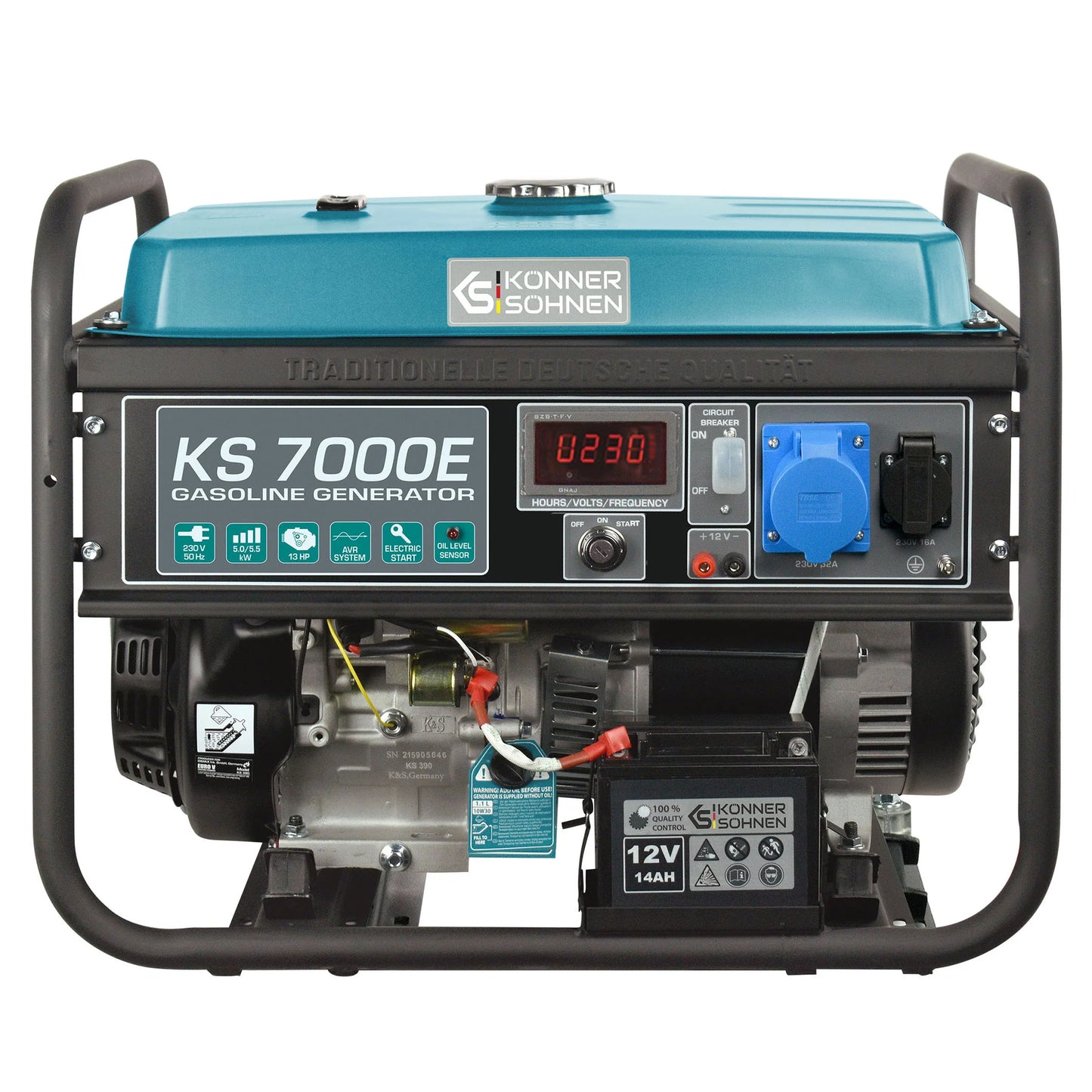 Groupe électrogène à essence KS 7000 E 