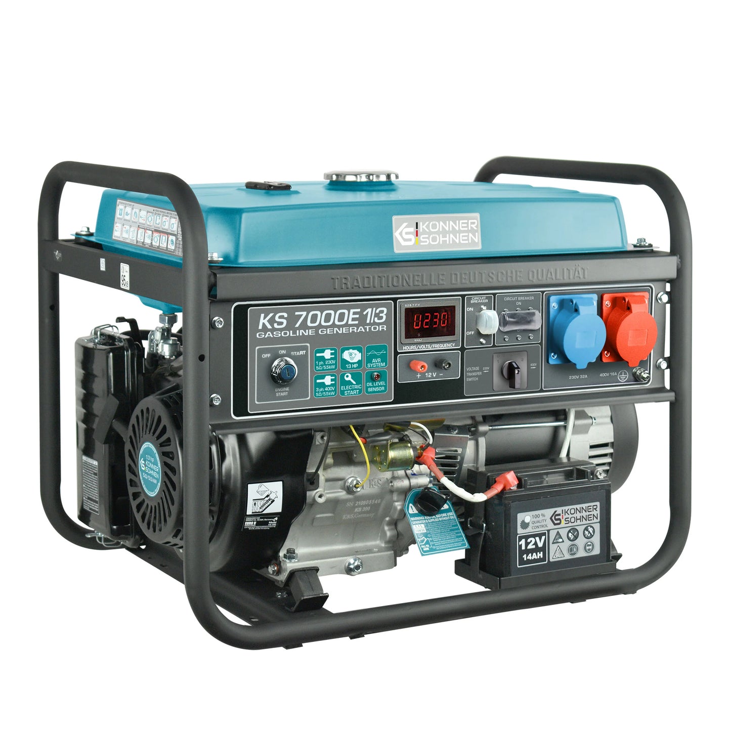 Petrol generator KS 7000 E 1/3