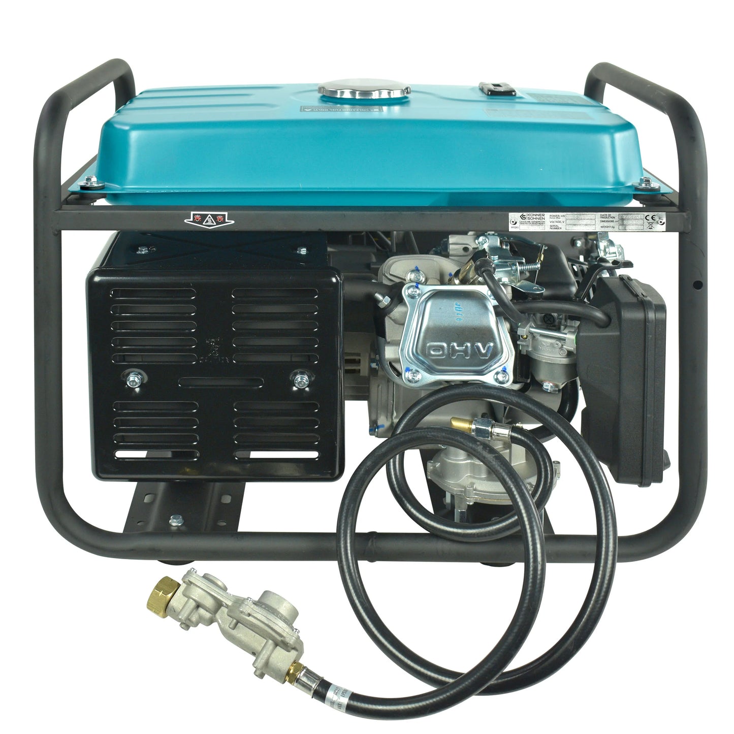 Benzin-Generator KS 7000E Benzin/Gas LPG