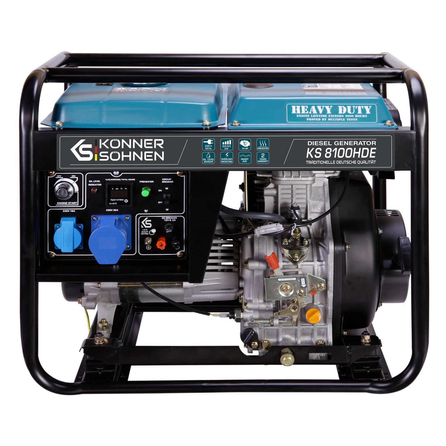 Diesel generator KS 8100HDE
