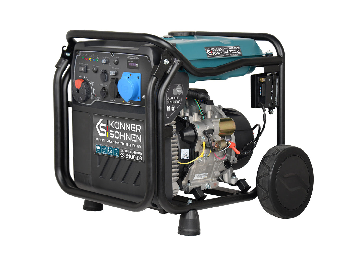 Inverter-Generator KS 8100iE G Benzin/Gas LPG
