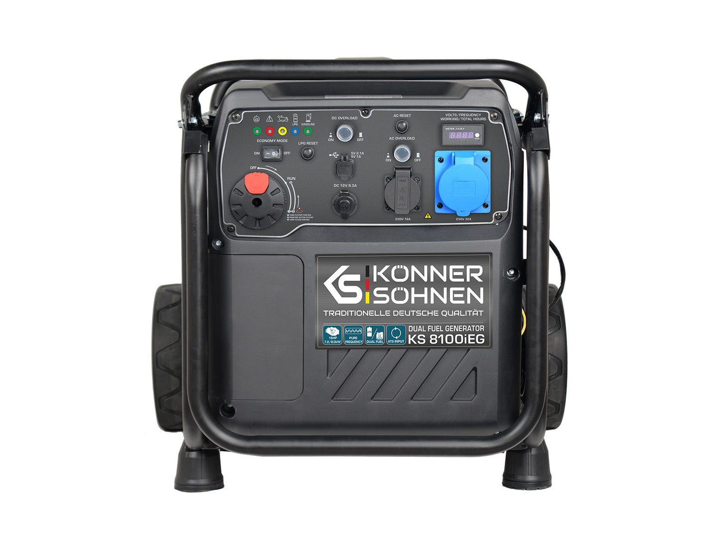 Générateur Inverter KS 8100iE G essence/gaz GPL