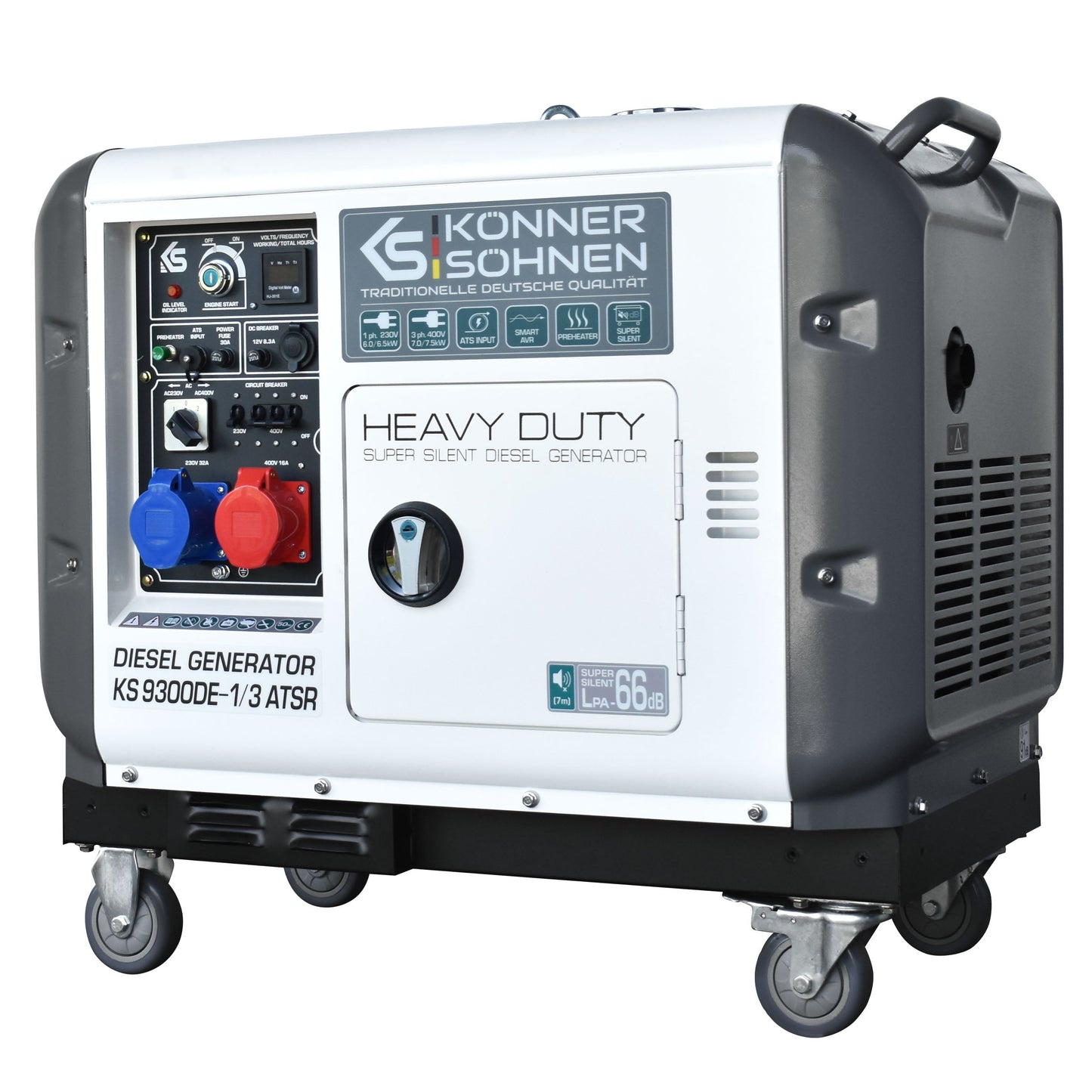 Diesel generator KS 9300HDE-1/3 ATSR