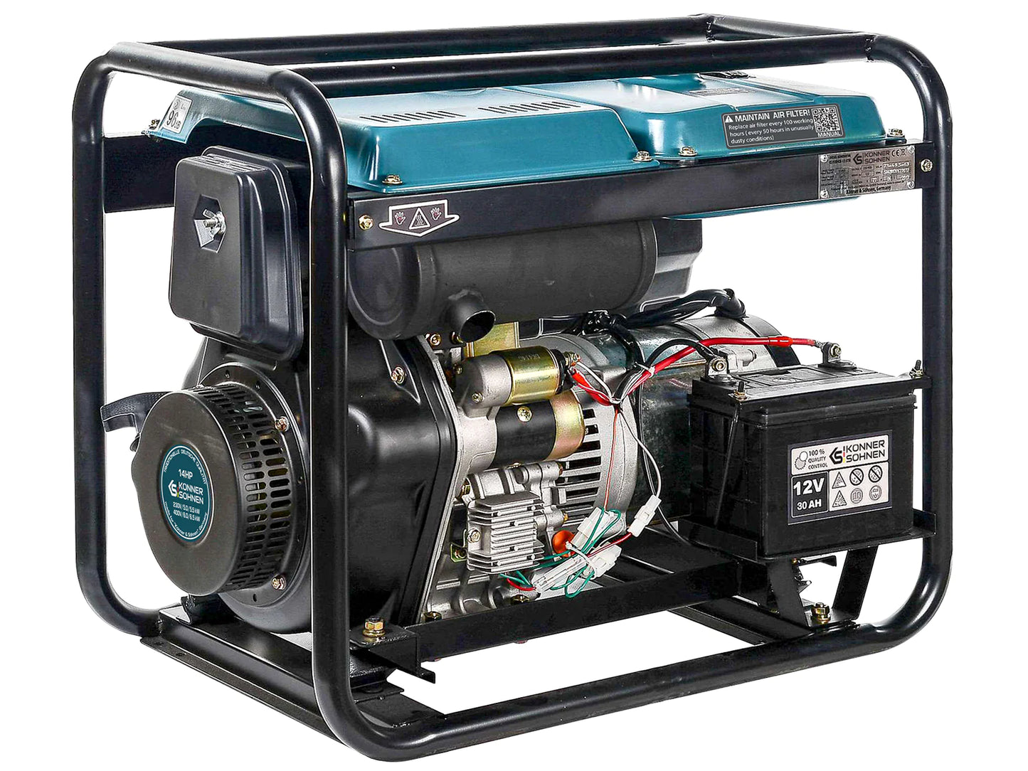 Diesel-Generator KS 8100HDE-1/3 ATSR