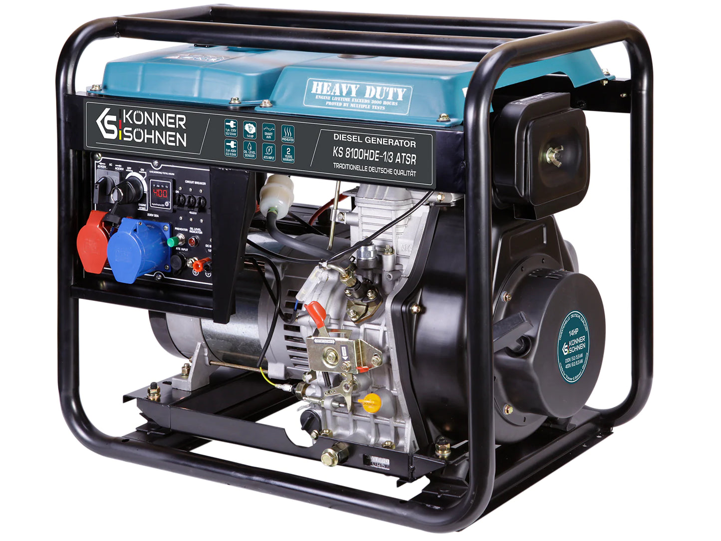 Diesel generator KS 8100HDE-1/3 ATSR